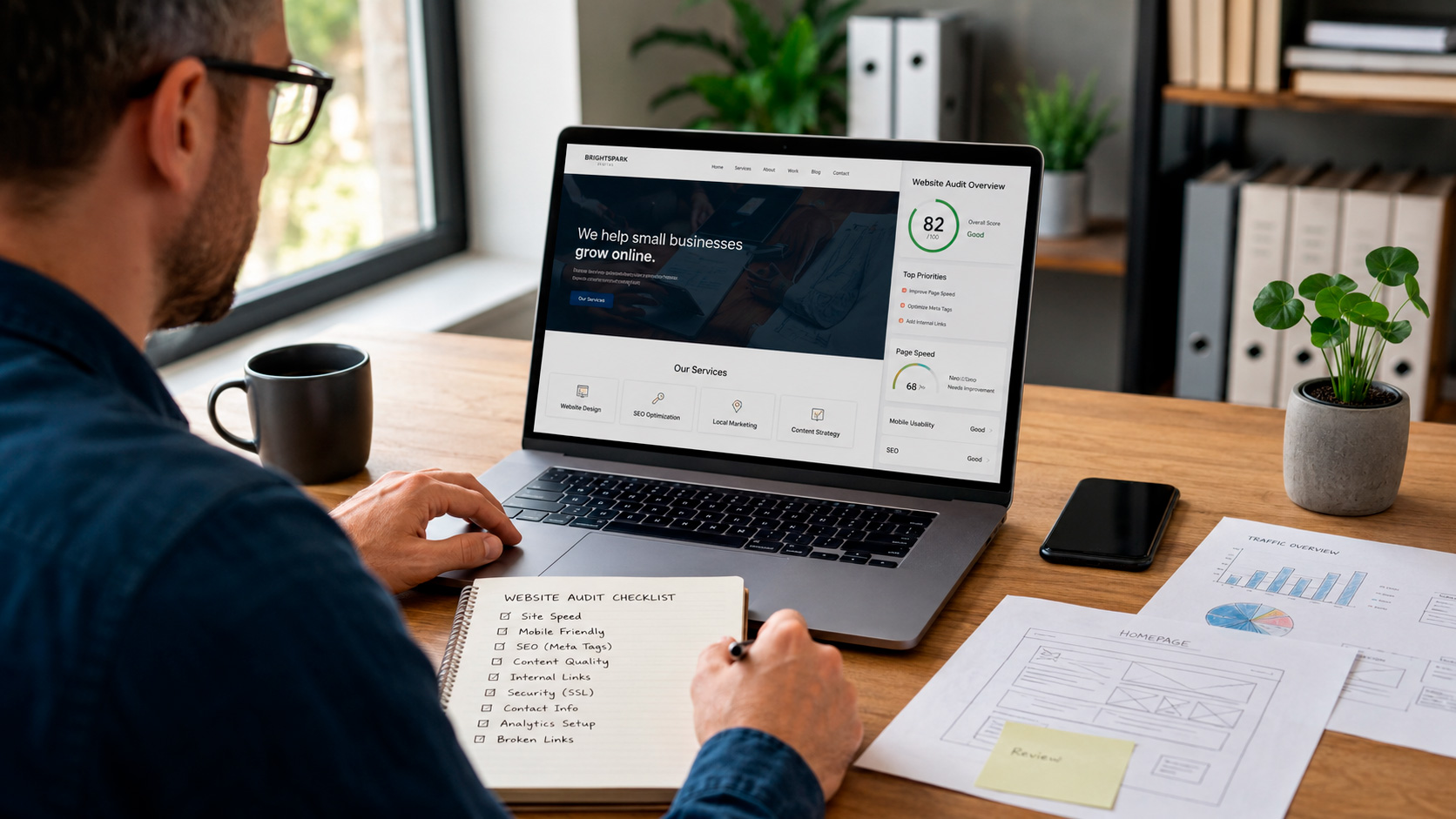 Auditoría web para pymes: detecta si tu web pierde clientes