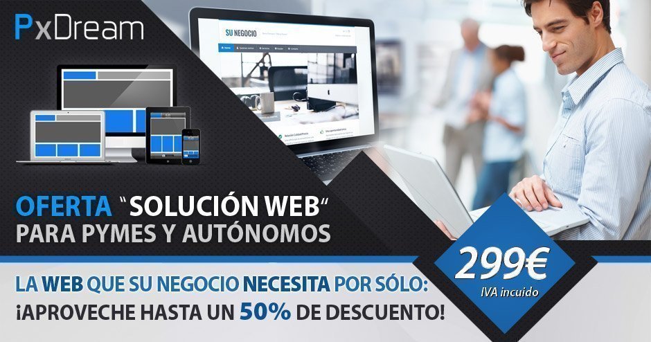 Oferta web para pymes y autónomos